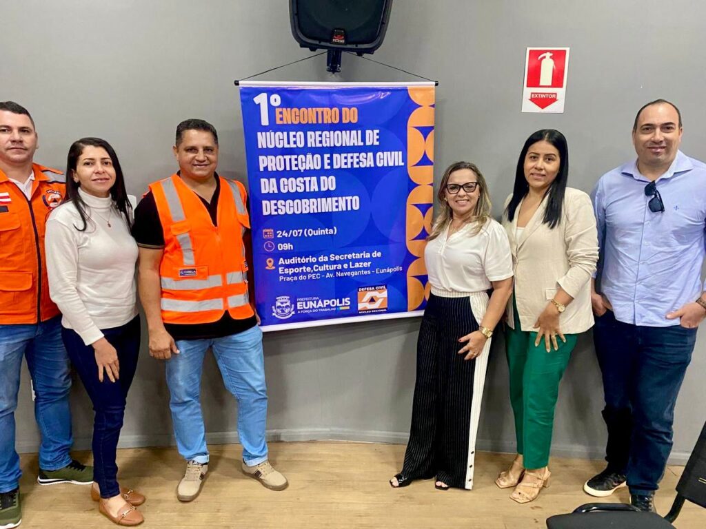 Itabela marca presença no 1º Encontro Regional do Núcleo de Proteção e Defesa Civil da Costa do Descobrimento