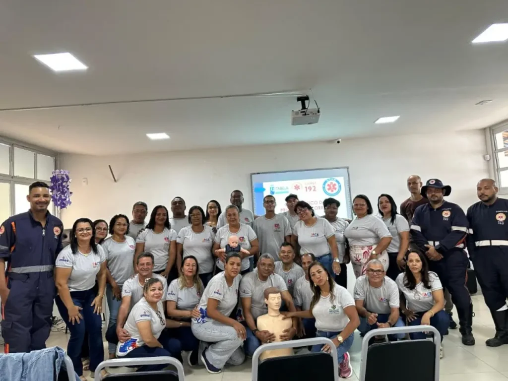 Agentes de saúde e combate às endemias recebem capacitação em primeiros socorros