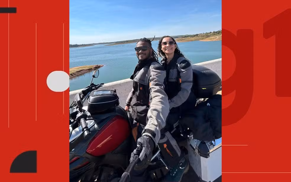 Casal de baianos percorre mais de 11 mil km de moto em viagem de Salvador ao Deserto do Atacama