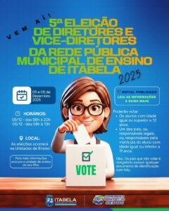 Itabela realiza 5ª eleição de diretores e vice-diretores da rede municipal de ensino