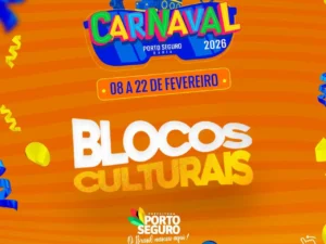 Mais de 30 blocos vão tomar conta das ruas de Porto Seguro