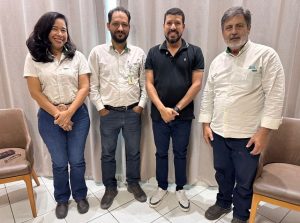 Prefeito Ricardo Flauzino se reúne com representantes da Veracel em busca de novas parcerias para Itabela