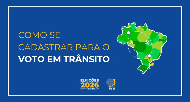 Eleições 2026: eleitores têm até 20 de agosto para solicitar voto em trânsito