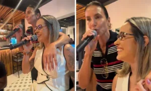 Ivete Sangalo surpreende clientes e canta de surpresa em restaurante de Salvador