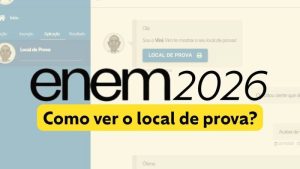 Local de prova do Enem 2026 é divulgado; saiba como consultar